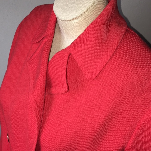 Vintage Red Blazer - Picture 4 of 8